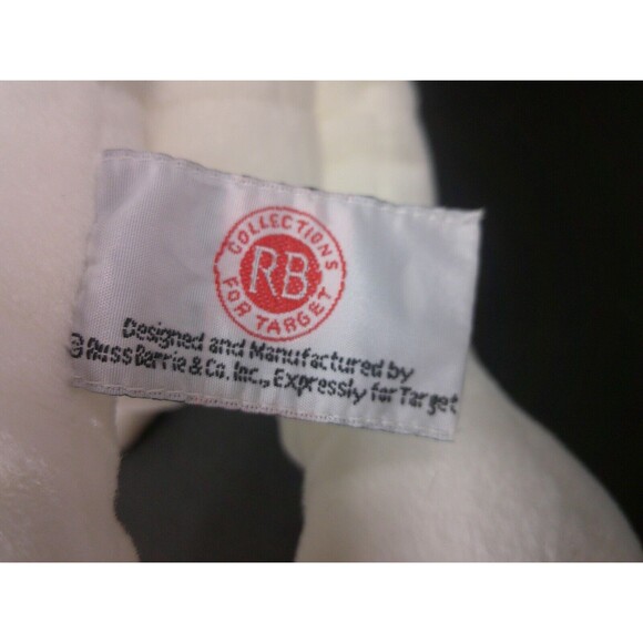 RB Collection for Target Russ Berrie Plush White Cat Fur Coat Blue Eyes 14 In - Picture 8 of 9